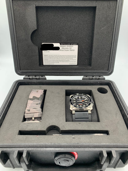 Bell & Ross BR 03-92 Diver Automatic Men's Watch BR0392-D-BL-ST/SRB