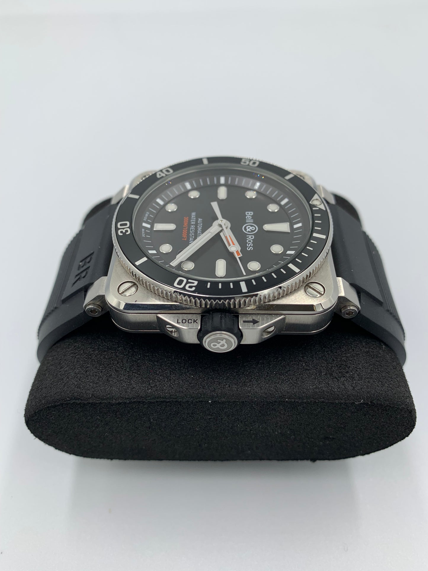 Bell & Ross BR 03-92 Diver Automatic Men's Watch BR0392-D-BL-ST/SRB