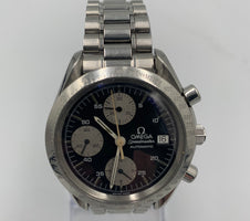 Omega Speedmaster Date 39MM Black Dial Steel Bracelet (3511.50.00)