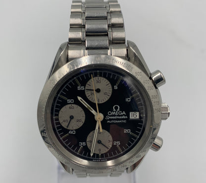 Omega Speedmaster Date 39MM Black Dial Steel Bracelet (3511.50.00)